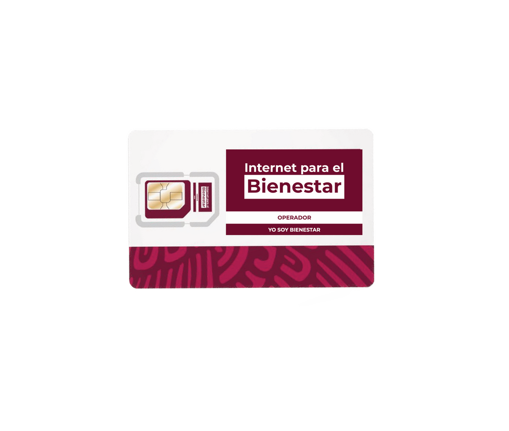 Paquete blackfon + Chip del bienestar